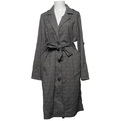 Manteau (Gris, Noir) de Object Élasthane, Polyester, Viscose