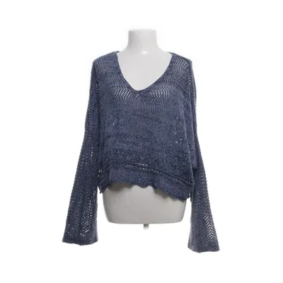 Sweater (Blue) from Urban Outfitters Acrylic, Cotton