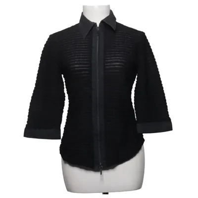 Chemise à manches courtes (Noir) de Rayure