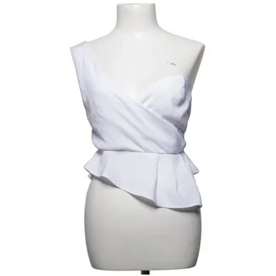 Crop top (Blanc) de Superdown Polyester