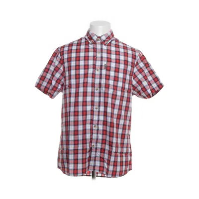 Kortärmad skjorta (Röd, Blå) från Pinewood Polyester, Viskos