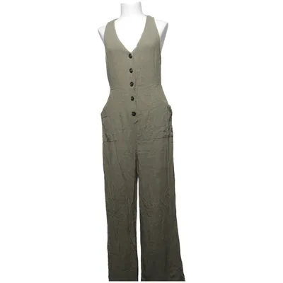 Jumpsuit (Green) from Topshop Linen, Viscose