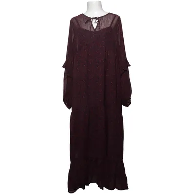 Jurk (Lila, Zwart) van Ellos Polyester