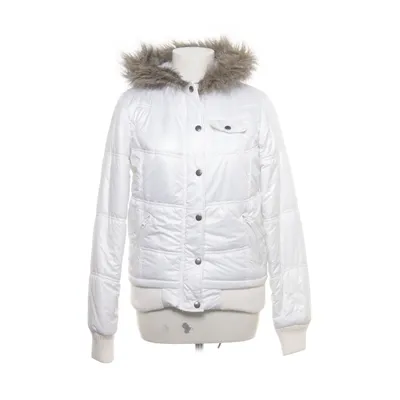 Vinterjakke (Hvid) fra Yessica Polyester