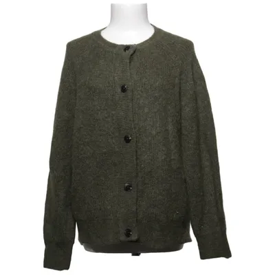 Cardigan (Grøn) fra Selected Femme Alpacauld, Elastan, Polyamid, Polyester