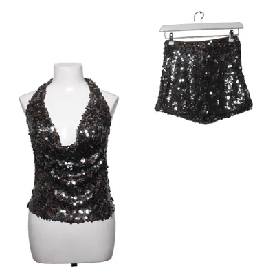 Set (Blauw, Bruin, Zilver) van Loavies Elastaan, Polyester