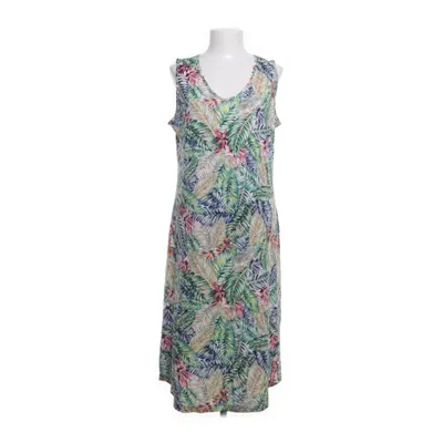 Dress (White, Multicolored) from Trofé Cotton, Modal