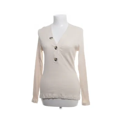 Henley shirt (Wit) van Visual Clothing Project Katoen, Elastaan