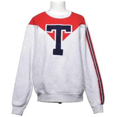 Collegetröja (Grå, Flerfärgad) från Tindra Bomull, Polyester