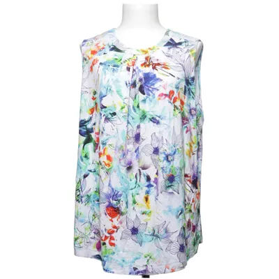 Top (White, Multicolored) from Clarina Collection