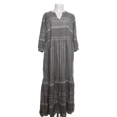 Jurk (Zwart, Beige) van Gina Viscose