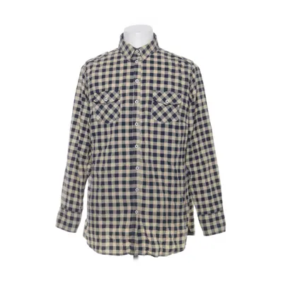 Flanellskjorta (Blå, Beige) från Peckott Bomull