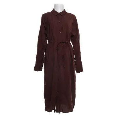 Shirt dress (Brown) from Zusss Polyamide, Viscose
