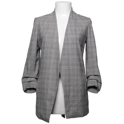 Blazer (Gray) from Babaton Acrylic, Elastane, Polyester, Viscose