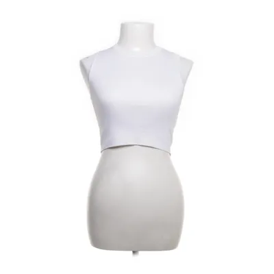Crop top (White) from Zara Viscose, Polyamide