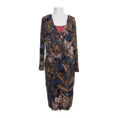 Jurk (Blauw, Meerkleurig) van Eva & Claudi Elastaan, Viscose