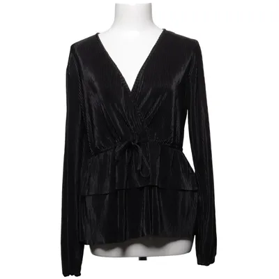 Wikkelblouse (Grijs) van Ann Christine Polyester