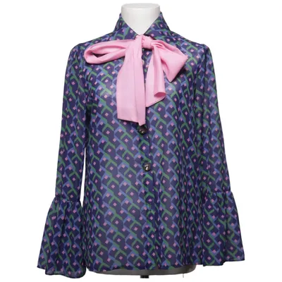Knytblus (Blå, Grön, Rosa, Flerfärgad) från Sister Jane Polyester