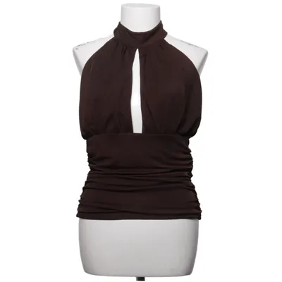 Haltertop (Bruin) van White Fox Elastaan, Polyester
