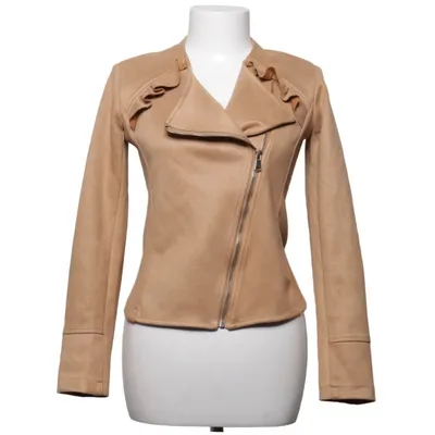 Bikerjack (Bruin) van Flamant Rose Elastaan, Polyester