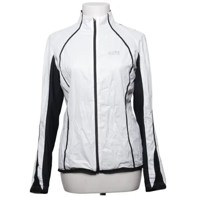 Träningsjacka (Vit, Svart) från GORE Running Wear Elastan, Polyamid, Polyester
