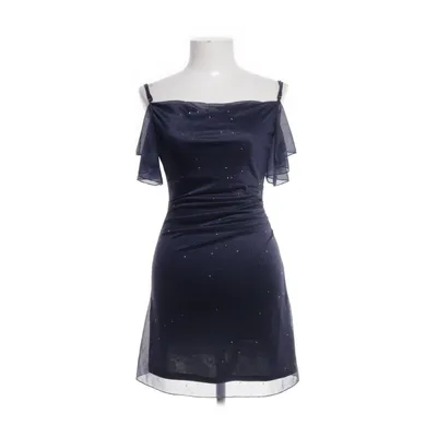 Cocktailklänning (Blå, Silverfärgad) från Cider Polyester