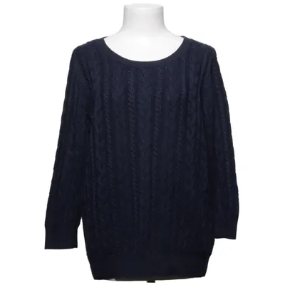 Sweater (Blue) from H&M Basic Acrylic, Alpaca wool, Polyamide, Viscose