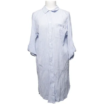 Shirt dress (Blue, White) from Part Two