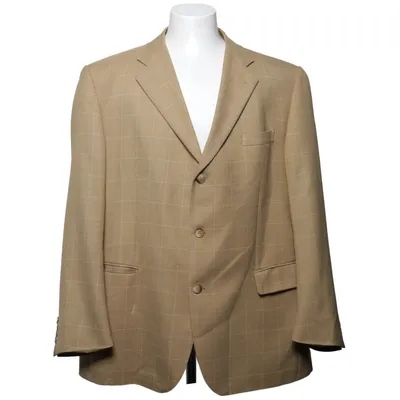 Kavaj (Beige) från Aristokrat Viskos, Ull