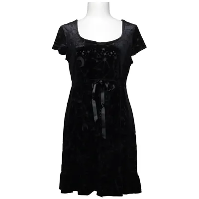 Dress (Black) from Killstar Elastane, Polyamide, Polyester