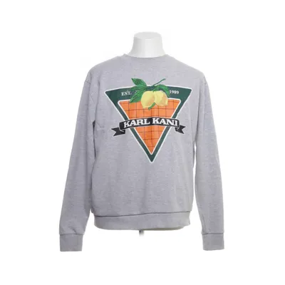 Sweatshirt (Gray) from Karl Kani Polyester, Viscose