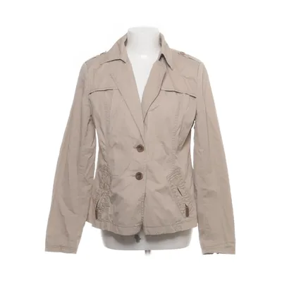 Jakke (Beige) fra Comma Acetat, Bomuld, Elastan