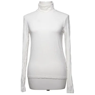 Turtleneck (White) from Zara Elastane, Viscose