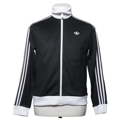 Sports jacket (Black, White) from Adidas Cotton, Polyester