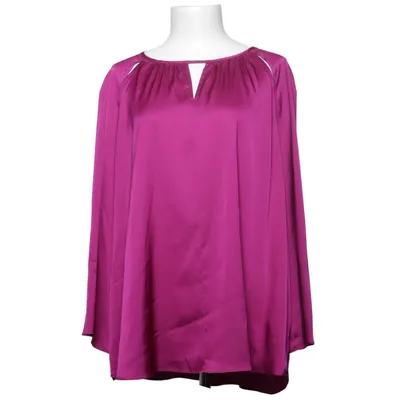 Bluse (Pink) fra Tia Elastan, Polyester