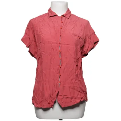 Chemise à manches courtes (Rouge) de Copines Soie, Viscose