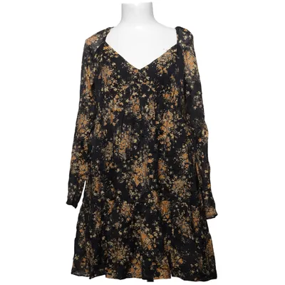 Jurk (Zwart, Geel) van Nobody's Child Polyamide, Viscose
