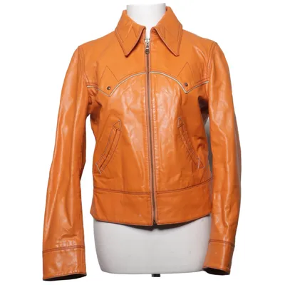 Läderjacka (Brun) från Amisu Skinn, Polyester