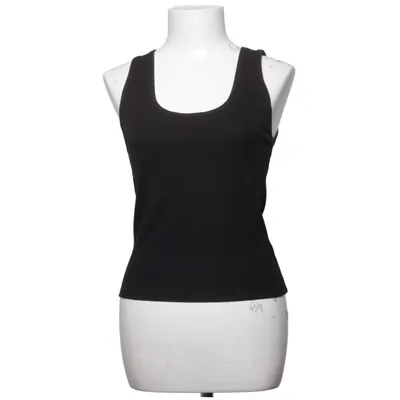 Tank Top (Black) from White Fox Elastane, Polyester, Viscose