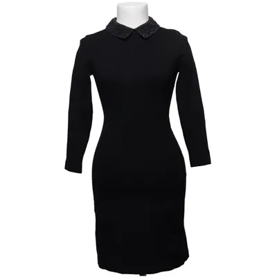 Jurk (Zwart) van Karen Millen Katoen, Elastaan, Polyamide, Polyester, Viscose