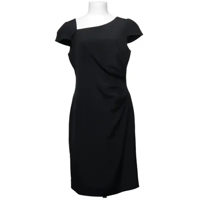 Kjole (Sort) fra Ann Taylor Elastan, Polyester, Silke