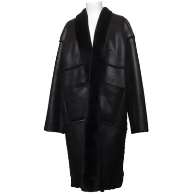 Shearling jacket (Gray, Black) from ELEH Elastane, Polyester