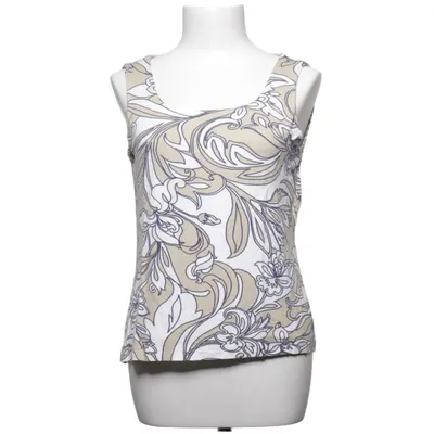 Tanktop (Wit, Beige, Blauw) van Almia Elastaan, Viscose