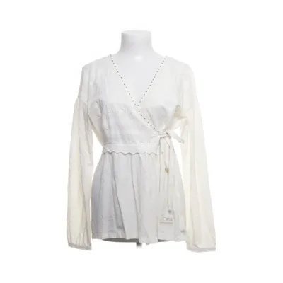 Wrap blouse (White) from Odd Molly Cotton