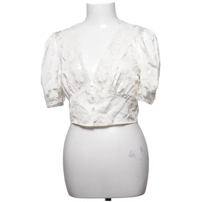 Top (Hvid) fra H&M Bomuld, Polyamid, Polyester, Viscose