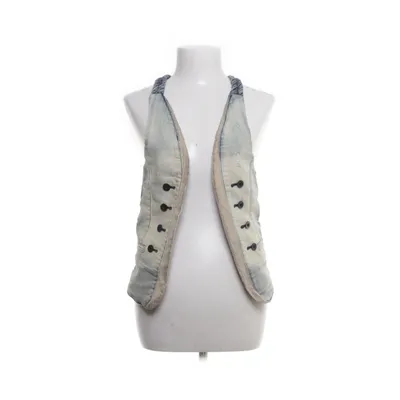 Spijker gilet (Blauw) van Tom Tailor Denim Katoen, Polyester