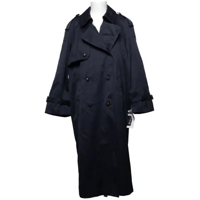 Trench-coat (Bleu) de Berkertex Coton, Polyamide, Polyester