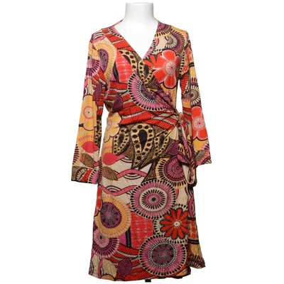 Wikkeljurk (Geel, Rood, Lila, Meerkleurig) van Vera Velour Elastaan, Viscose