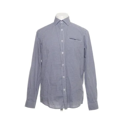 Skjorta (Blå, Vit) från Luciano Bomull