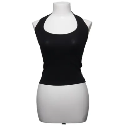 Halter neck top (Black) from Nelly